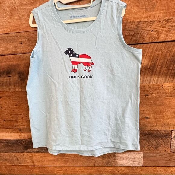 Life is Good Bundle Tank t and baseball cap both new - Picture 5 of 16